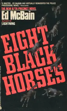 Обложка книги Восемь чёрных лошадей