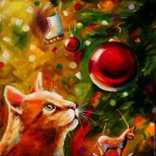 Обложка книги Как елочные игрушки поссорились