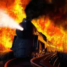 Обложка книги Поезд в преисподнюю