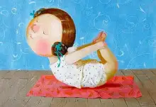 Обложка книги Сказка про йога феечку и преданное служение