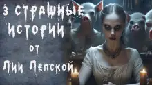 Обложка книги 3 страшные истории