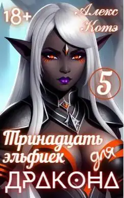 Обложка книги Тринадцать эльфиек для ДРАКОНА. Том 5