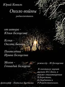 Обложка книги Около войны