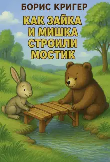 Обложка книги Как Зайка и Мишка строили мостик