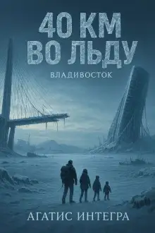 Обложка книги 40 км во льду: Владивосток