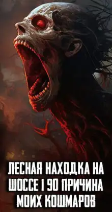Обложка книги Лесная находка на шоссе I-90 причина моих кошмаров