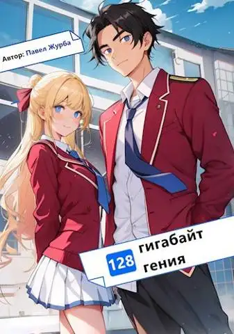 Обложка книги 128 гигабайт Гения