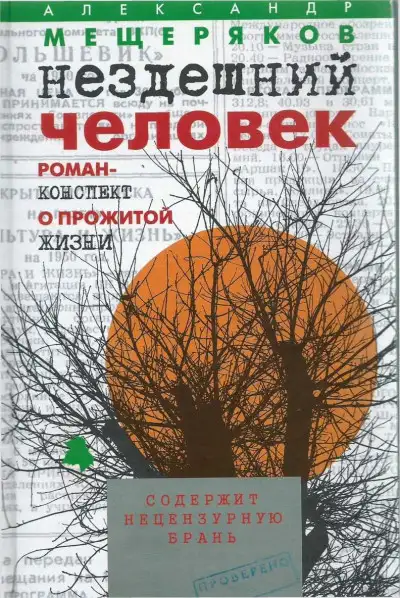 Обложка книги Нездешний человек. Роман-конспект о прожитой жизни