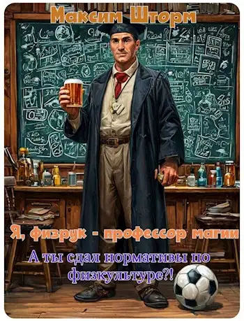 Обложка книги Я, физрук-профессор магии