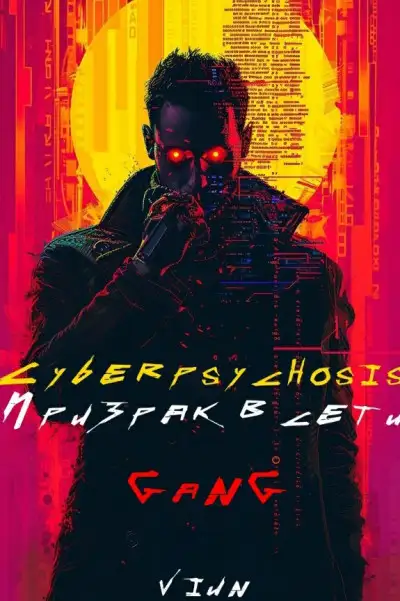 Обложка книги Cyberpsychosis (GaNG) (Призрак в сети)