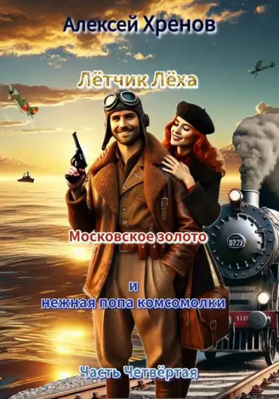 Обложка книги Московское золото и нежная попа комсомолки. Часть Четвертая