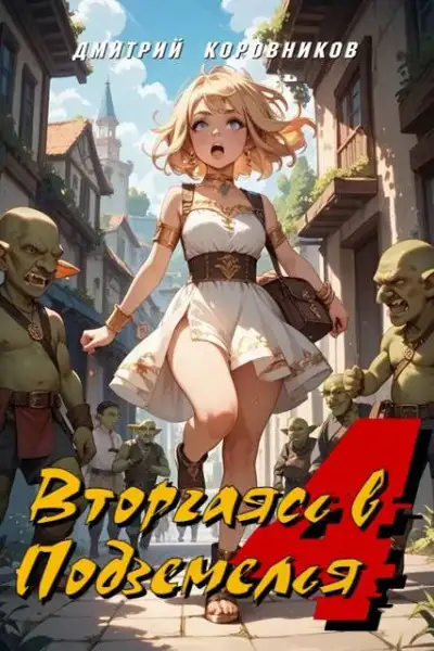 Обложка книги Вторгаясь в Подземелья - 4