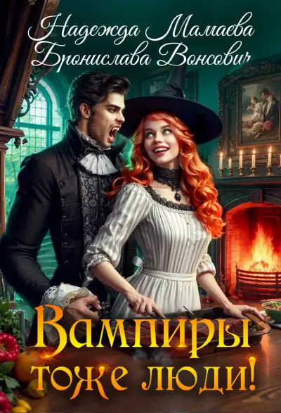 Обложка книги Вампиры тоже люди!