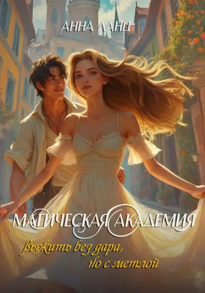 Обложка книги Магическая Академия: выжить без дара, но с метлой
