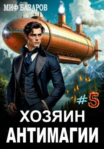 Обложка книги Хозяин антимагии #5