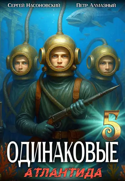 Обложка книги Одинаковые. Том 5. Атлантида