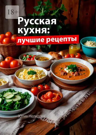 Обложка книги Русская кухня: Лучшие рецепты
