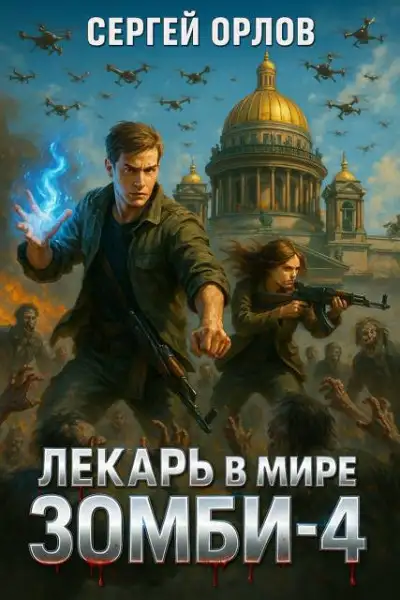 Обложка книги Лекарь в мире ЗОМБИ  4