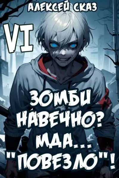 Обложка книги Я Зомби Навечно? Мда… "Повезло"!