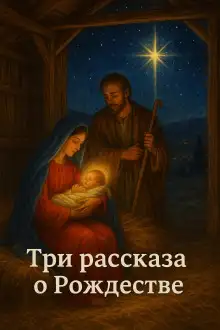 Обложка книги 3 рассказа о Рождестве