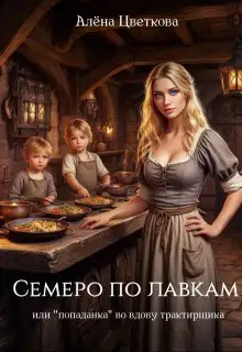 Обложка книги Семеро по лавкам, или "попаданка" во вдову трактирщика