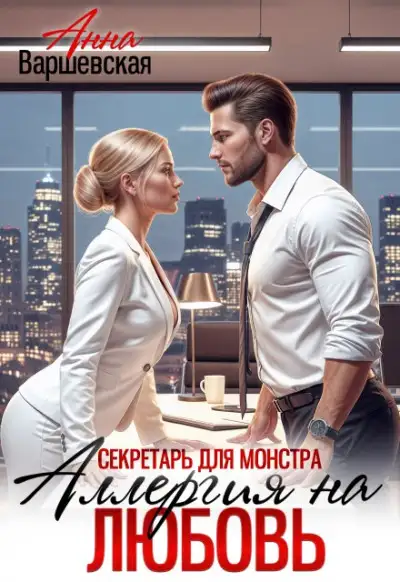 Обложка книги Секретарь для монстра. Аллергия на любовь