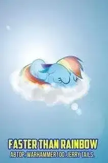 Обложка книги Faster than rainbow