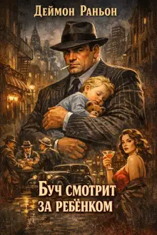 Обложка книги Буч смотрит за ребенком