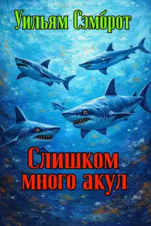 Обложка книги Слишком много акул
