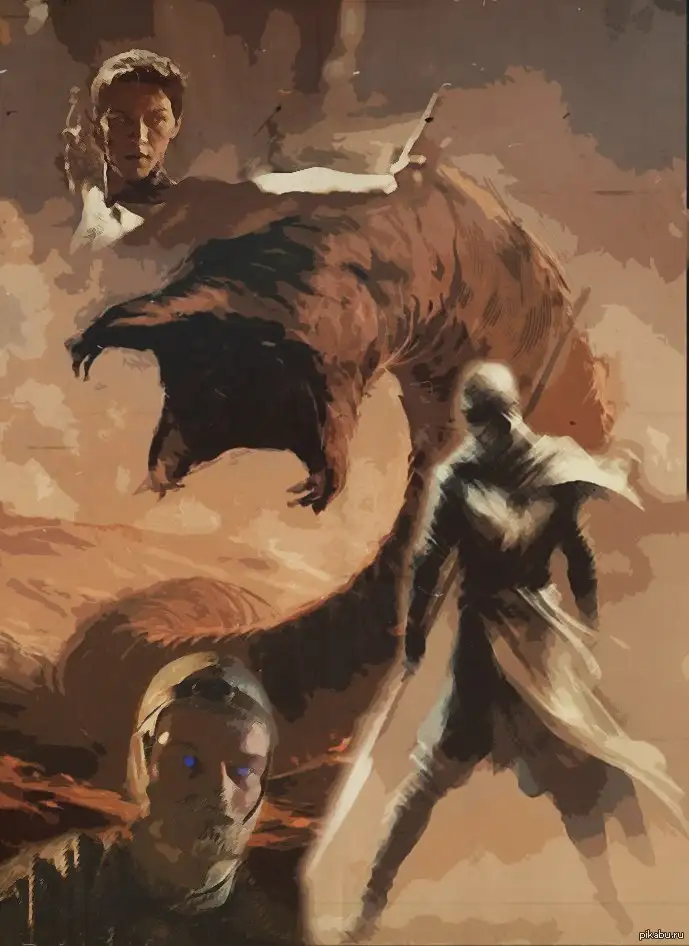 Обложка книги Дети Дюны (Хроники Дюны книга 3)