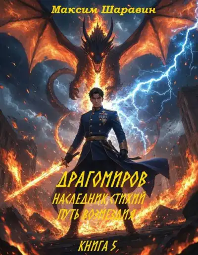 Обложка книги Драгомиров. Наследник стихий. Путь возмездия. Книга 5