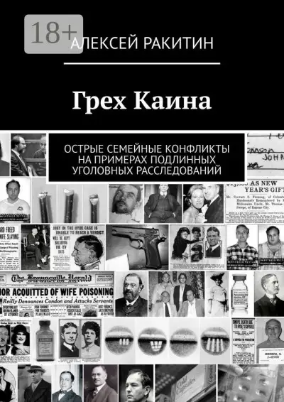 Обложка книги Грех Каина. Острые семейные конфликты на примерах подлинных уголовных расследований