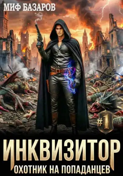 Обложка книги Инквизитор. Охотник на попаданцев