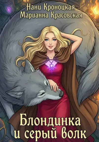 Обложка книги Блондинка и Серый волк