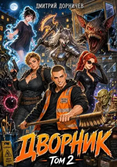 Обложка книги Дворник 5-го уровня. Том 2