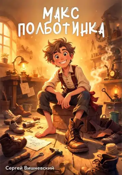 Обложка книги Макс "Полботинка"