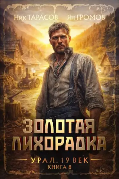 Обложка книги Золотая лихорадка. Урал. 19 век. Книга 8