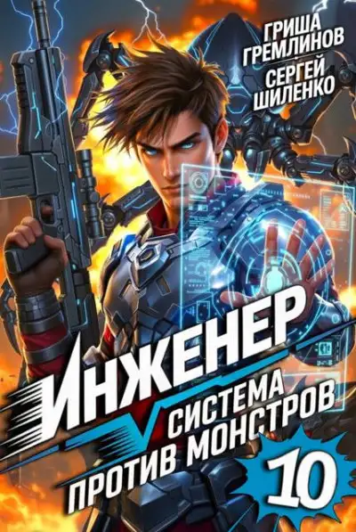 Обложка книги Инженер. Система против монстров 10