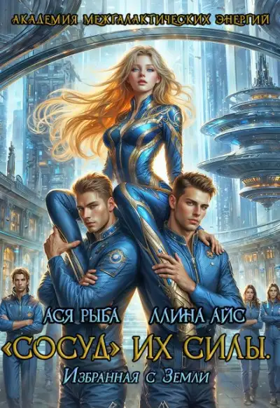 Обложка книги "Сосуд" их силы. Избранная с Земли