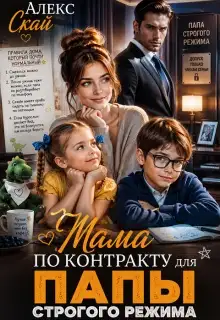 Обложка книги Мама по контракту для папы строгого режима