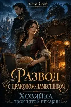 Обложка книги Развод с драконом-наместником. Хозяйка проклятой пекарни