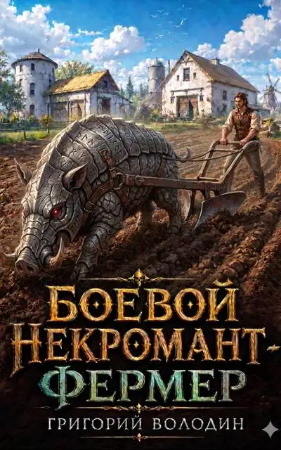 Обложка книги Боевой некромант - фермер. Том 1