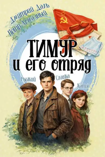 Обложка книги Тимур и его отряд