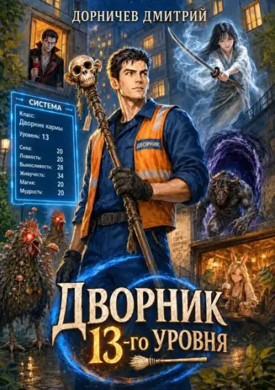 Обложка книги Дворник 13-го уровня. Том 5