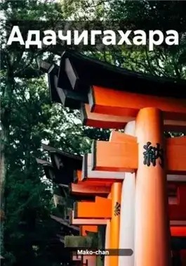 Обложка книги Адачигахара