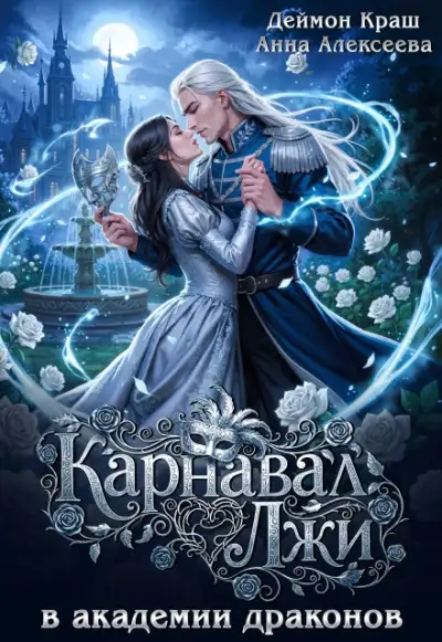 Обложка книги Карнавал лжи в Академии драконов. Часть первая