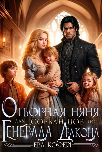 Обложка книги Отборная няня для сорванцов (и) Генерала-Дракона