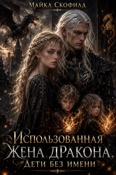 Обложка книги Использованная жена дракона. Дети без имени