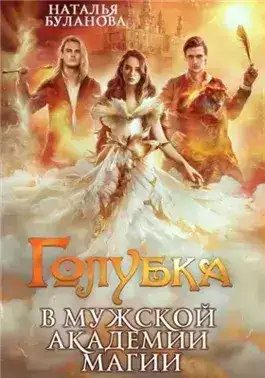 Обложка книги Голубка в мужской академии магии