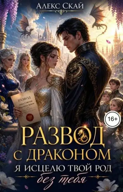 Обложка книги Развод с драконом. Я исцелю твой род без тебя